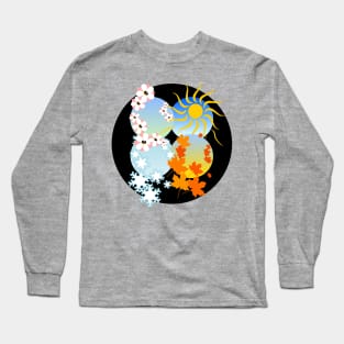 Spring, Summer, Fall, Winter Long Sleeve T-Shirt